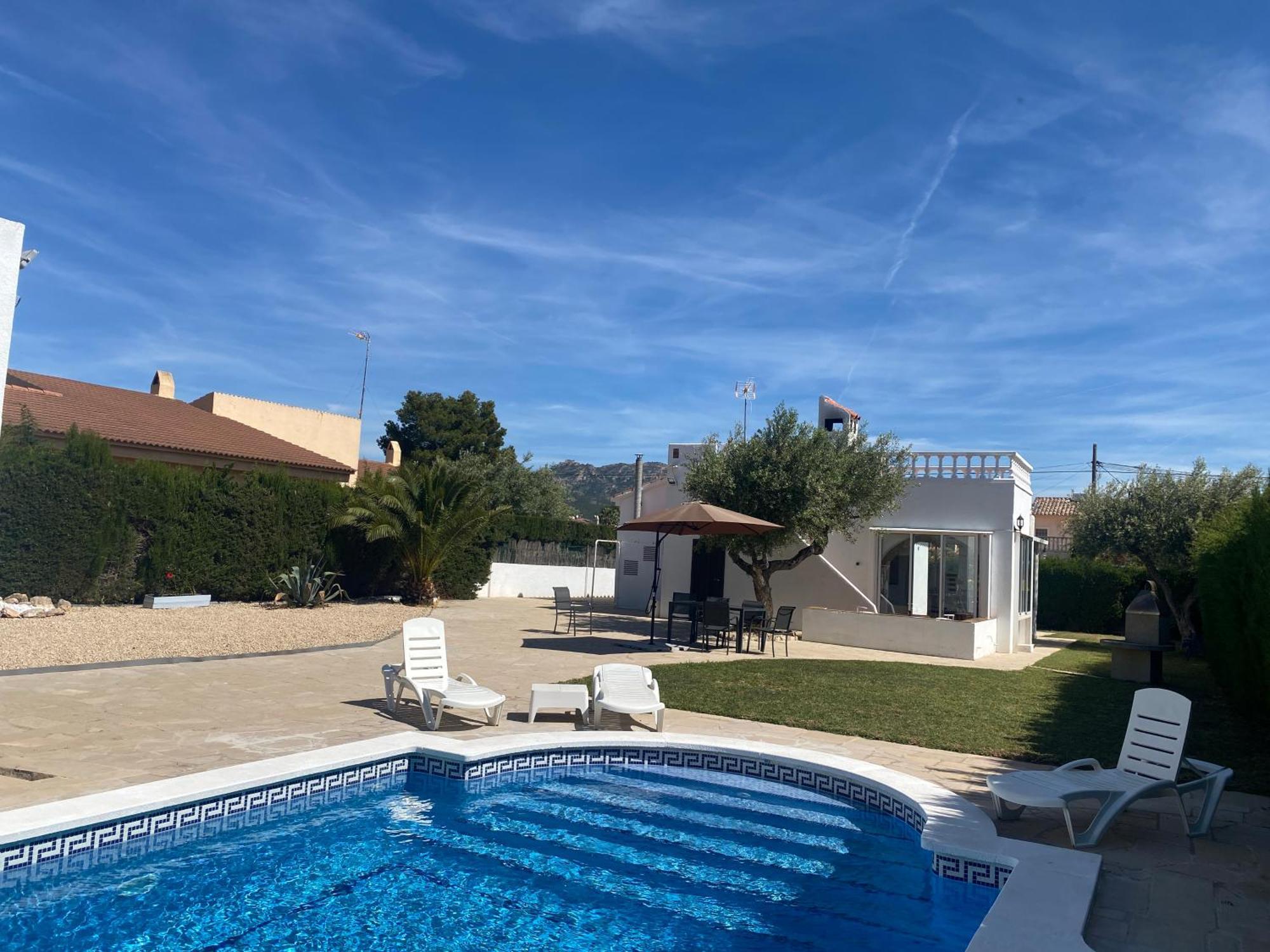 Villa Caramonte, En Costa Dorada Les Tres Cales Bagian luar foto
