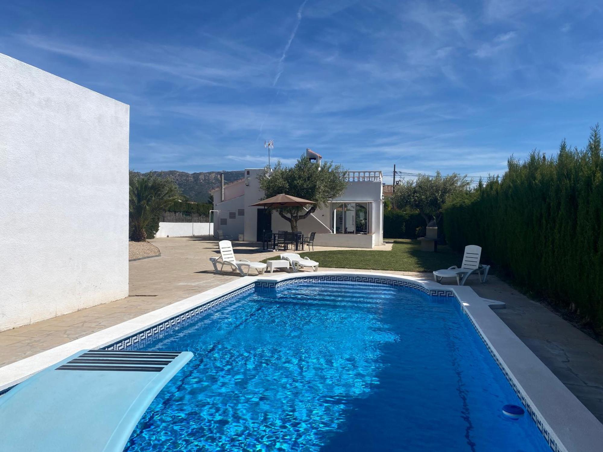Villa Caramonte, En Costa Dorada Les Tres Cales Bagian luar foto
